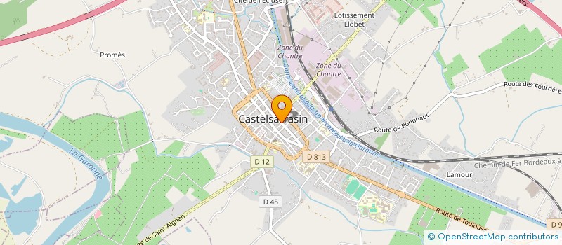 localisation de l'entreprise MADAME MARIE-HELENE MARSEILLAC  CASTELSARRASIN