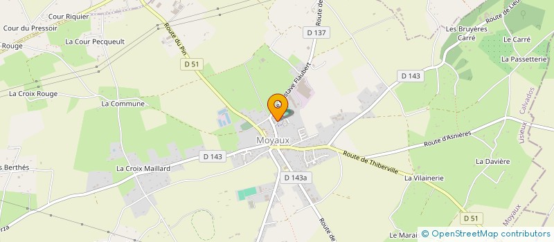 localisation de l'entreprise MADAME MARIE-HELENE MARTINHO  MOYAUX