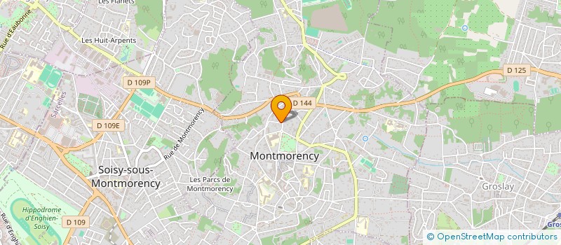 localisation de l'entreprise MADAME MARIE HELENE MEUNIER  MONTMORENCY