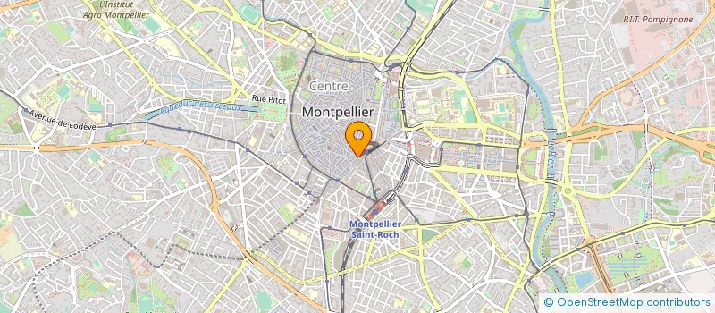 localisation de l'entreprise MADAME MARIE-HELENE MICHEL à MONTPELLIER