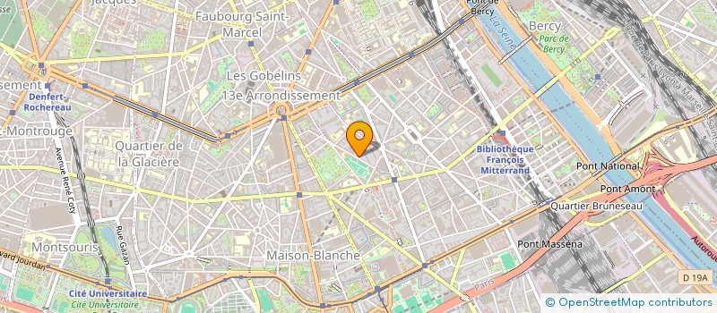 localisation de l'entreprise MADAME MARIE-HELENE MONTANARY MBAYE  PARIS