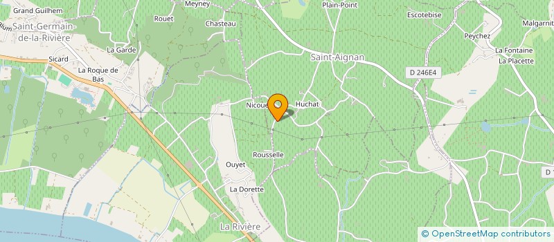 localisation de l'entreprise MADAME MARIE-HELENE MORIN  SAINT-AIGNAN