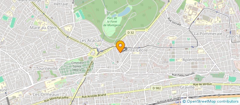 localisation de l'entreprise MADAME MARIE-HELENE MORINEAU à LE HAVRE