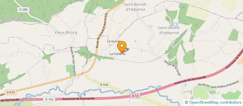 localisation de l'entreprise MADAME MARIE-HELENE MOUSSA  SAINT-ANDRE-D'HEBERTOT