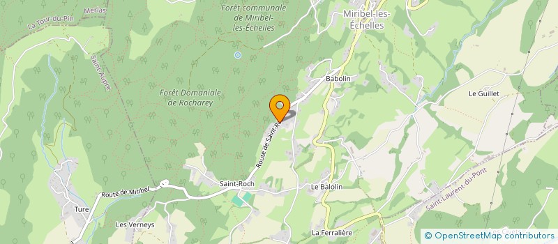 localisation de l'entreprise MADAME MARIE HELENE MOUTON à MIRIBEL-LES-ECHELLES