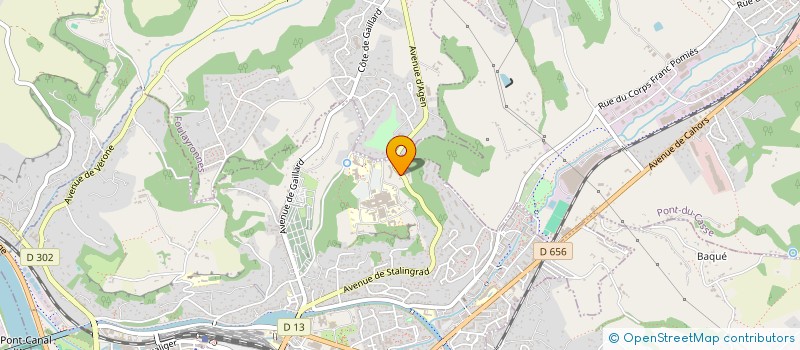 localisation de l'entreprise MADAME MARIE HELENE NASCIMBENE  AGEN