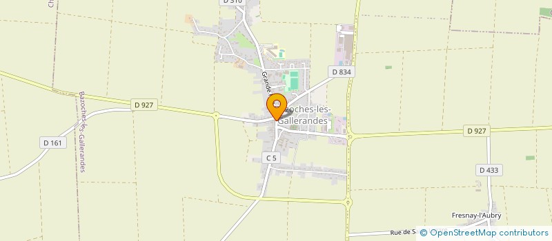 localisation de l'entreprise MADAME MARIE-HELENE NEVEU  CHARMONT-EN-BEAUCE