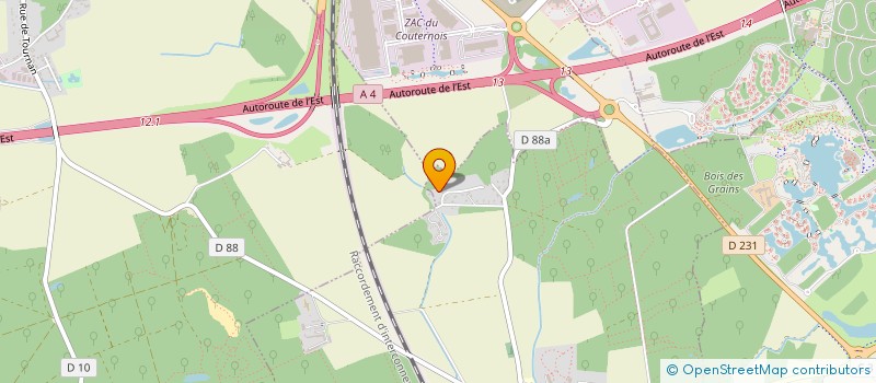 localisation de l'entreprise MADAME MARIE-HELENE NICQUEVERT  VILLENEUVE-SAINT-DENIS