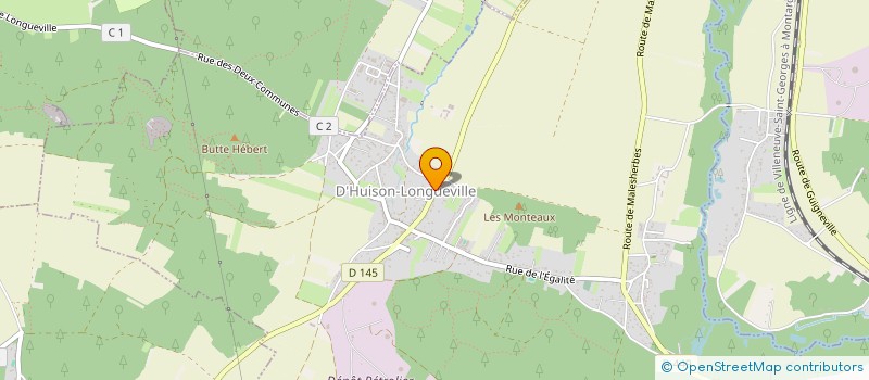 localisation de l'entreprise MADAME MARIE-HELENE PEYROL à D'HUISON-LONGUEVILLE