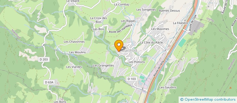 localisation de l'entreprise MADAME MARIE-HELENE PIGEON à MARTHOD