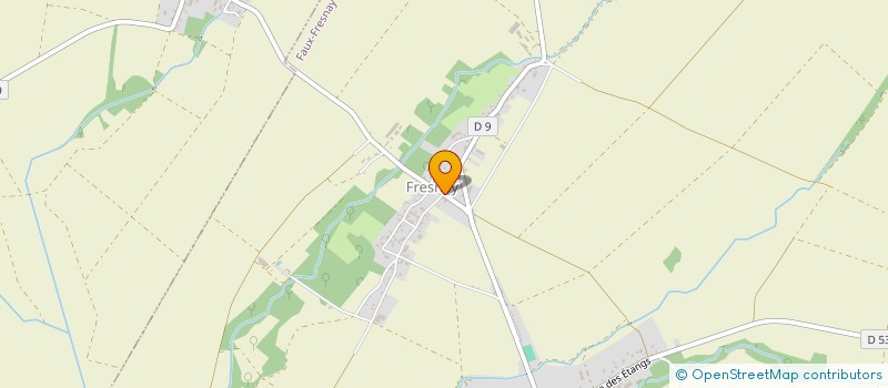 localisation de l'entreprise MADAME MARIE-HELENE PINARD  FAUX-FRESNAY