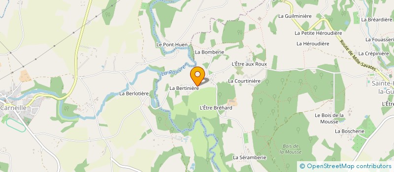 localisation de l'entreprise MADAME MARIE HELENE PITON à SAINTE-HONORINE-LA-GUILLAUME