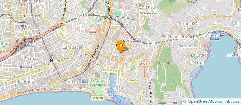 localisation de l'entreprise MADAME MARIE-HELENE PIZETTE à NICE
