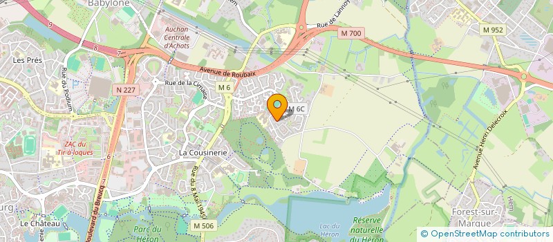 localisation de l'entreprise MADAME MARIE HELENE PLAETE  VILLENEUVE-D'ASCQ