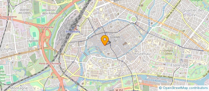 localisation de l'entreprise MADAME MARIE-HELENE POUECH à STRASBOURG