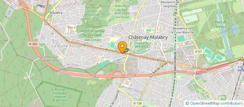 localisation de l'entreprise MADAME MARIE HELENE RAFOUGILET à CHATENAY-MALABRY