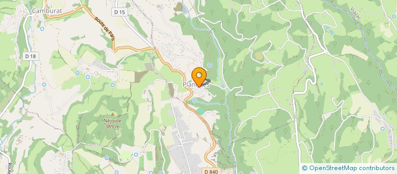 localisation de l'entreprise MADAME MARIE-HELENE REGNE  PLANIOLES