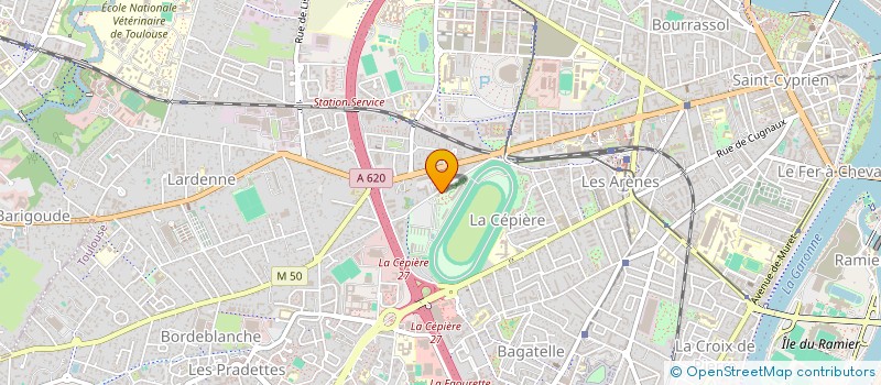 localisation de l'entreprise MADAME MARIE-HELENE REMY à TOULOUSE