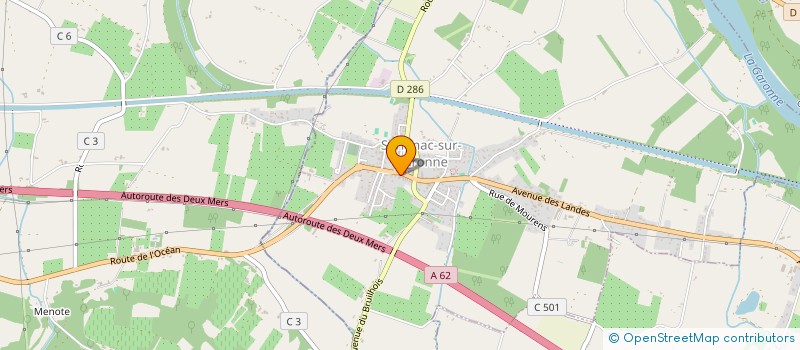 localisation de l'entreprise MADAME MARIE HELENE ROBERT  SERIGNAC-SUR-GARONNE