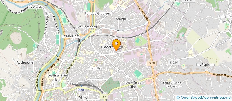 localisation de l'entreprise MADAME MARIE-HELENE ROVIRA à ALES
