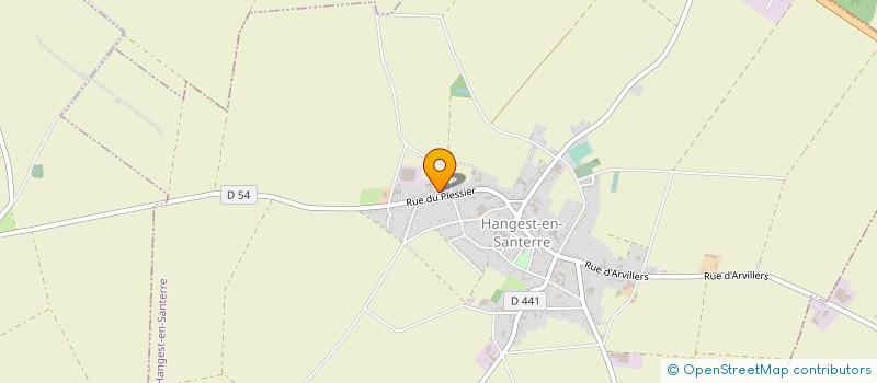 localisation de l'entreprise MADAME MARIE-HELENE ROY  HANGEST-EN-SANTERRE