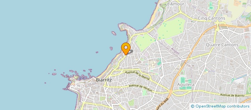 localisation de l'entreprise MADAME MARIE-HELENE SALAVERT à BIARRITZ