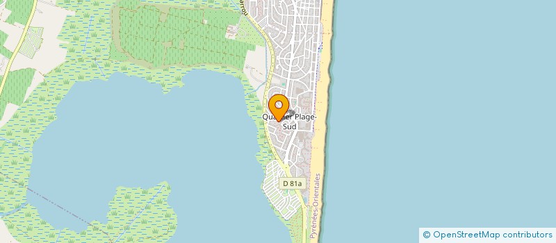 localisation de l'entreprise MADAME MARIE HELENE SAVY  CANET-EN-ROUSSILLON