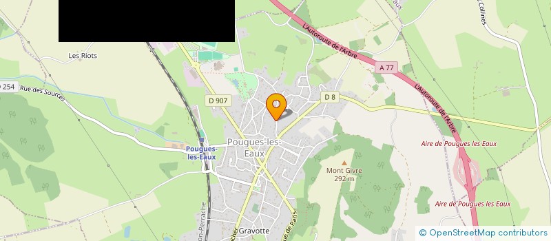 localisation de l'entreprise MADAME MARIE-HELENE SENES à POUGUES-LES-EAUX