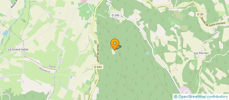 localisation de l'entreprise MADAME MARIE-HELENE SIMON  MONIEUX