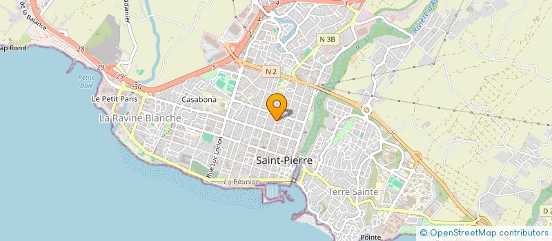 localisation de l'entreprise MADAME MARIE-HELENE SINAMAN à SAINT-PIERRE
