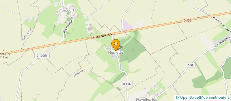 localisation de l'entreprise MADAME MARIE HELENE SKRZYPCZAK  NEULETTE