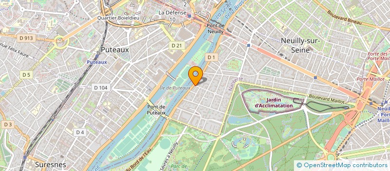 localisation de l'entreprise MADAME MARIE-HELENE SOUVETON à NEUILLY-SUR-SEINE