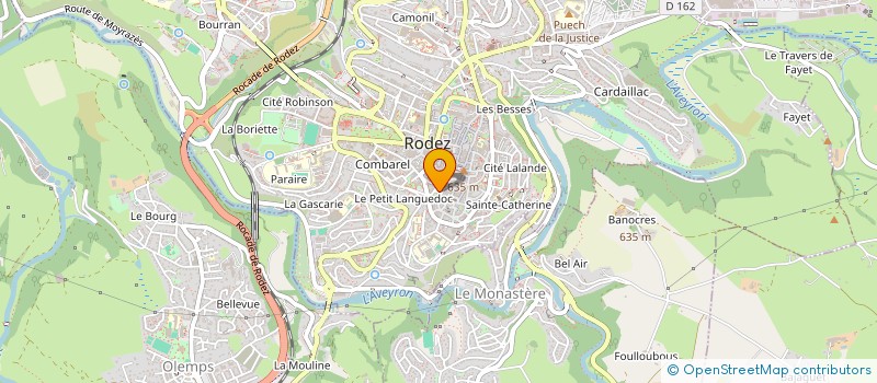 localisation de l'entreprise MADAME MARIE-HELENE TARTARY à RODEZ