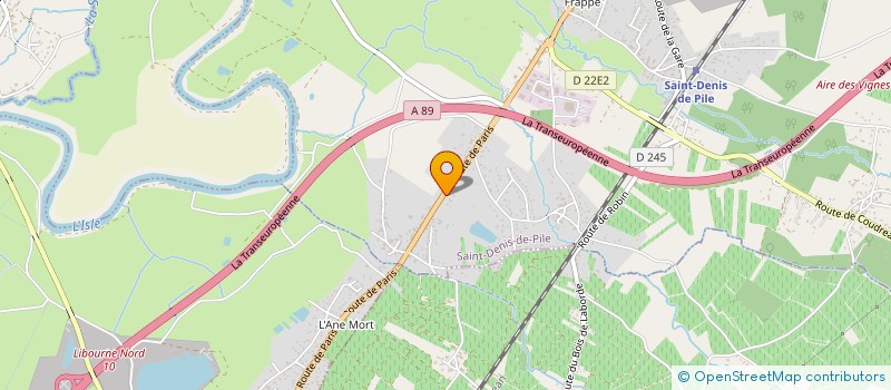 localisation de l'entreprise MADAME MARIE-HELENE TEMPIER  SAINT-DENIS-DE-PILE