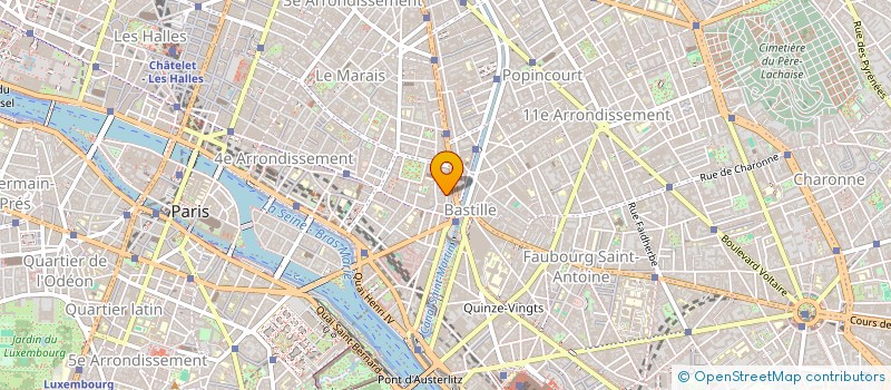 localisation de l'entreprise MADAME MARIE-HELENE THIAULT  PARIS