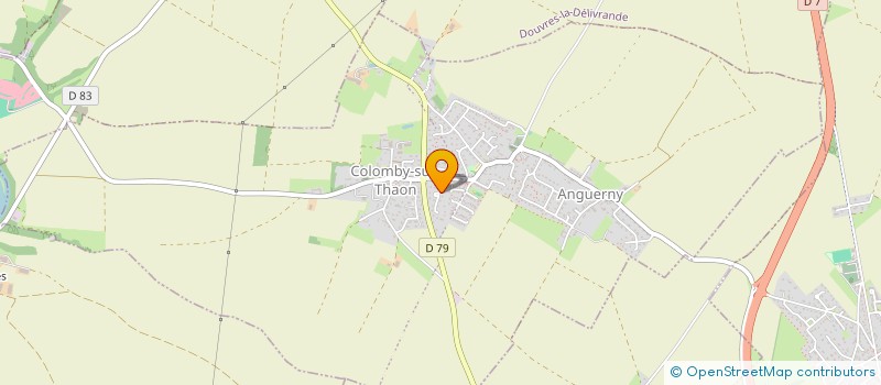localisation de l'entreprise MADAME MARIE-HELENE TISSOT à COLOMBY-ANGUERNY
