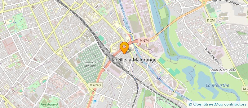 localisation de l'entreprise MADAME MARIE-HELENE VACHEROT  JARVILLE-LA-MALGRANGE