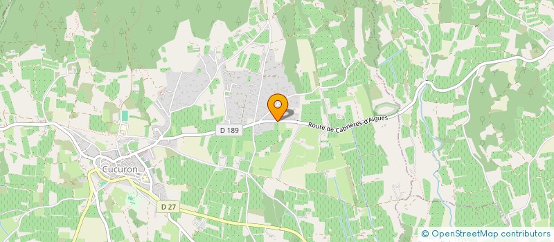 localisation de l'entreprise MADAME MARIE HELENE VALON  CUCURON