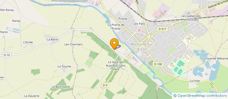 localisation de l'entreprise MADAME MARIE HELENE VESSON  MONTOIRE-SUR-LE-LOIR