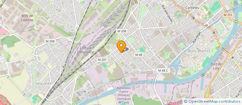 localisation de l'entreprise MADAME MARIE-HELENE VITALE à LILLE