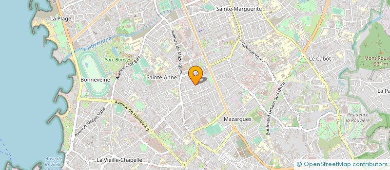 localisation de l'entreprise MADAME MARIE HELLY à MARSEILLE