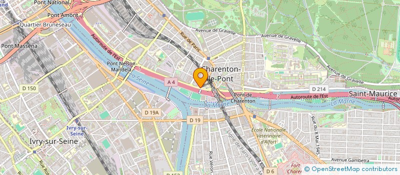 localisation de l'entreprise MADAME MARIE HELTERLIN  CHARENTON-LE-PONT