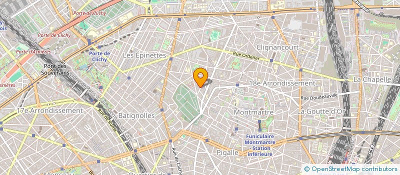 localisation de l'entreprise MADAME MARIE HENNECHART  PARIS