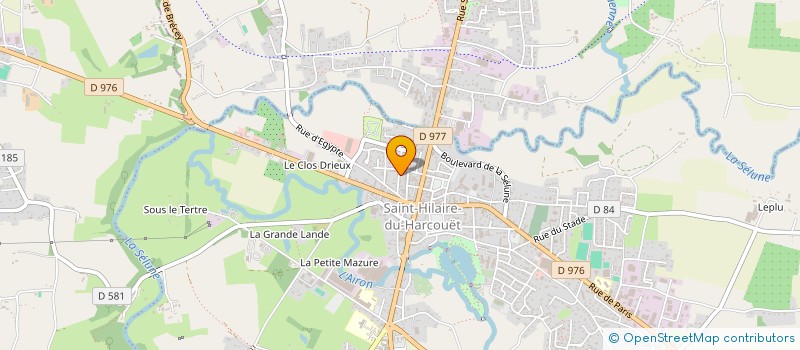 localisation de l'entreprise MADAME MARIE HENNEQUIN  SAINT-HILAIRE-DU-HARCOUET