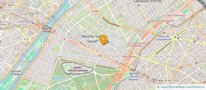 localisation de l'entreprise MADAME MARIE-HENRIETTE DE COSSE BRISSAC à NEUILLY-SUR-SEINE
