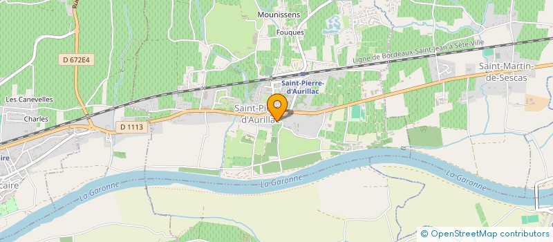 localisation de l'entreprise MADAME MARIE-HENRIETTE GUICHAUD  SAINT-PIERRE-D'AURILLAC