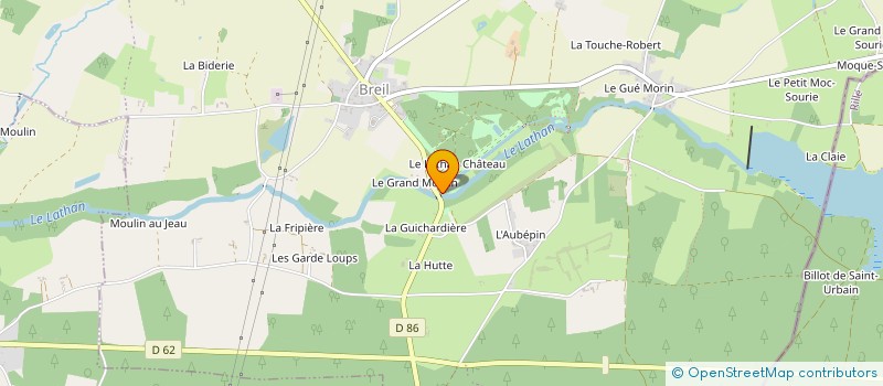 localisation de l'entreprise MADAME MARIE HENRYS D'AUBIGNY D'ESMYARDS à NOYANT-VILLAGES