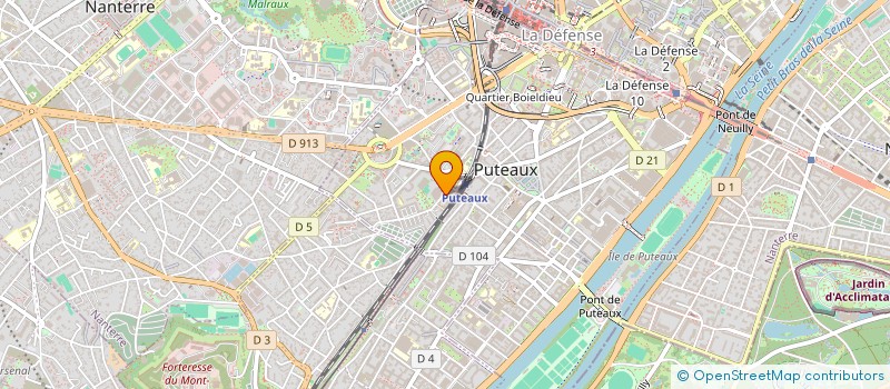 localisation de l'entreprise MADAME MARIE HERAUD  PUTEAUX