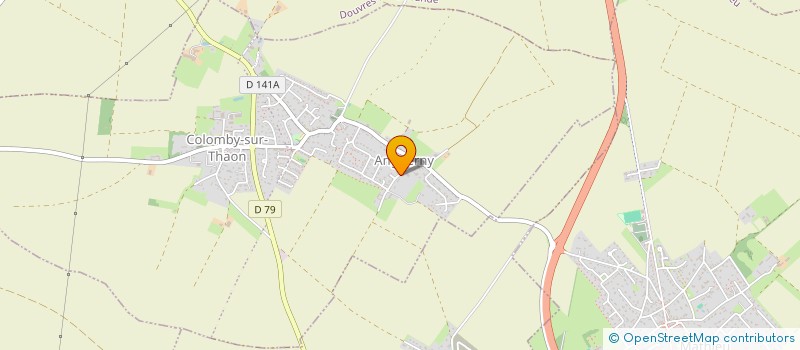 localisation de l'entreprise MADAME MARIE HERBLOT  COLOMBY-ANGUERNY