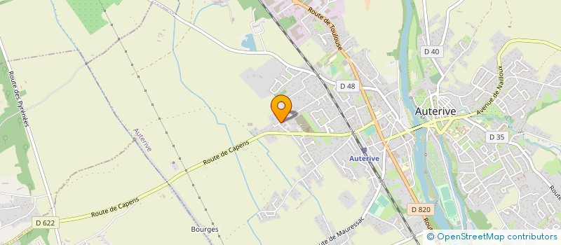 localisation de l'entreprise MADAME MARIE HERNANDEZ  AUTERIVE